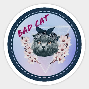 Bad Cat Sticker